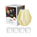 【3個セット】 ペガサスキャンドル offti キャンドルホルダー ブルーミン アイボリー/ピュアリリー offti-06663201X3 雑貨 ホビー インテ...