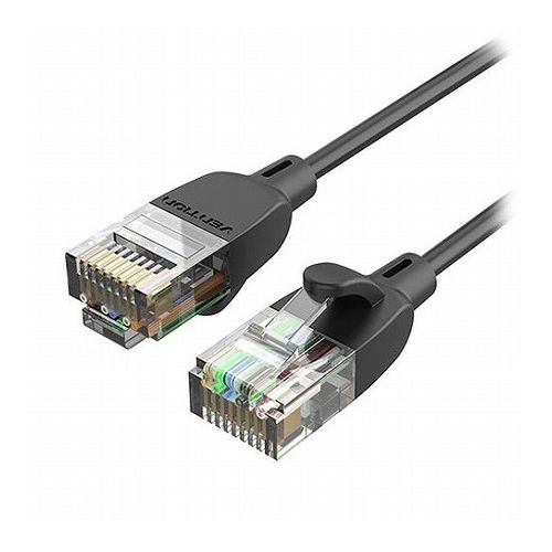 CAT6a UTP LANケーブル スリム&ポータブル 8M Black【商品説明】【VENTION LANケーブルの長さは以下の長さを取り扱いしております】 LANケーブル0.5m、LANケーブル1m、LANケーブル1.5m、LANケーブル2m、LANケーブル3m、LANケーブル5m、LANケーブル8m【商品について】コネクター:RJ45 / バージョン:Cat. 6A / インターフェイス:金メッキ / コンダクター:無酸素銅 / ジャケット:PVC / AWG:32AWG / OD:2.8mm / 長さ:0.5m-10m / 保証:1年 / パッケージ:PEバッグ【500MHzの安定した帯域幅、10Gbpsの高速】 最大 500MHz の帯域幅をサポートし、最大 10Gbps のネットワーク速度を提供して、速度のネットワークに煩わされることもなく、インターネットをサーフィンしたり、ビデオ、音楽、その他のデータをストリーミングしたりできます。【小さくて丈夫】 このスリムで洗練されたネットワークケーブルは、デスク家具の周り、カーペットと壁の間などに簡単につなぐことができるため、基本的に目立ちません。また、直径が小さい(2.8mm)ため、ケーブル管理が容易になり、機器の前やケーブル経路のスペースが増え、データセンターやネットワーククローゼット内の空気の流れが改善されます。PVCコーティングは、ケーブルを水、摩擦、その他の汚染物質から保護し、ネットワーク接続エラーを防ぎ、デバイスのスムーズな動作を維持します。【ワンセックインストール】 アンドプラグプレイ: 各端子を互換性のあるデバイスのそれぞれのポートに接続すると、すぐに使用できます【このような特徴があります】 インターネットに有線で接続する際に必要なケーブルです。安定性に優れている・複雑な設定が不要な点がメリットです。・デスクトップパソコン ノートパソコン テレビ TV ルーター スイッチ ADSL モデム など幅広いアプリケーションに対応(RJ45に対応) ・高速データ転送でゲームのダウンロードを早くスムーズに、高速伝送で安定したネットサーフィンが楽しめます。 Windows7/8/10 MAC OS LUMIX 等高い互換性があります。又、・高い安定性で接続が切れません。ギガビットネットワークで、長いケーブルでも伝送損失がありません。 ダブルツイストによる干渉防止洗練されたインターフェイス 、二股チップと金メッキピンによる確かな接続で長時間使用してもスピードが落ちません。5m ミニディスプレイ,ミニディスプレイポート,ミニディスプレイポート 変換,anker【商品詳細】ブランド : VENTIONカラー : ブラックコネクター : RJ45バージョン : Cat. 6Aインターフェイス : 金メッキコンダクター : 無酸素銅ジャケット : PVCAWG : 32AWGOD : 2.8mm長さ : 0.5m-10mパッケージ : PEバッグ保証期間 : 1年間生産国 : 中国【配送について】こちらはメール便での発送となります。メール便でのお届はポストインです。下記の事項は対応できませんのでご確認ください。■時間指定・到着日指定はできません。■代金引き換えでのお支払いはできません。■お荷物の現在地追跡はできません。※他の商品との同梱不可