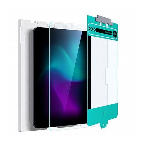 ESR 強化ガラス液晶保護フィルム for 11インチiPad Pro (M4)クリア ES26787(代引不可)