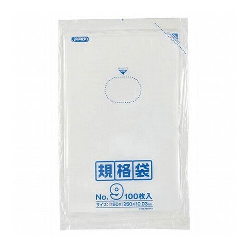 【10セット】 ジャパックス LD 規格袋 09号 0.030mm厚 100枚 透明 K-09X10(代引不可) 【10セット】 ジャパックス LD 規格袋 09号 0.030mm厚 100枚 透明 K-09X10(代引不可)