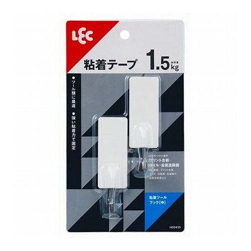 粘着ツールフック(中) 2個入粘着ツールフック(中) 2個入本体サイズ(約) : W25xD25xH85mm取り付け方法 : 粘着粘着テープ荷重(約) : 1.5kg包装形態 : ブリスター台紙(1台紙2個付)支持部 : ポリカーボネートフック : ステンレス鋼線生産国 : 中国【代引きについて】こちらの商品は、代引きでの出荷は受け付けておりません。【送料について】北海道、沖縄、離島は送料を頂きます。
