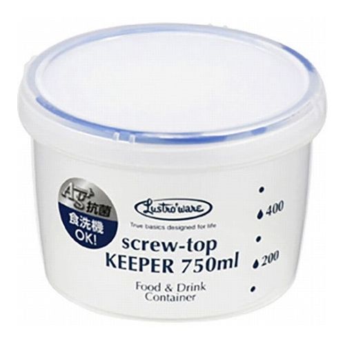 Condiments Container - 【5セット】 岩崎工業 抗菌スクリュートップキーパー750型 B-2272KNX5(代引不可)