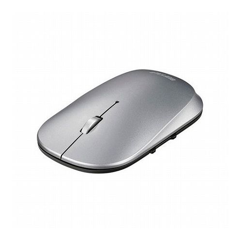 BUFFALO Bluetoothマウス シルバー BSMBB530NSV(代引不可)【送料無料】 BUFFALO Bluetoothマウス シルバー BSMBB530NSV(代引不可)【送料無料】