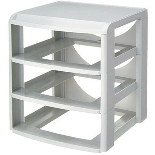 アコ・ブランズ レタートレー ラックセット グレー ACCO-5299-00-85 雑貨(代引不可)【送料無料】