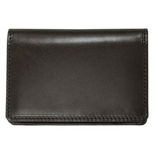 栃木レザー名刺入 ブラック 22418710 雑貨(代引不可)【送料無料】