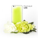ZuV[YEpX^ iPhone6ptیP[X Aroma(A}) case Floral fruity Limeyz