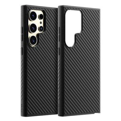 araree アラリー 背面カバー型スマホケース AIRDOME エアドーム for Galaxy S24 Ultra ブラック AR26673S24U スマートフォン(代引不可)