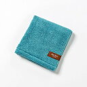 【5個セット】楠橋紋織 くすばしタオル KuSu organic クスオーガニック ウォッシュタオル 33cm×34cm ブルー PBP YARNプロジェクト対象 1-68031-51-BX5 雑貨(代引不可)【送料無料】