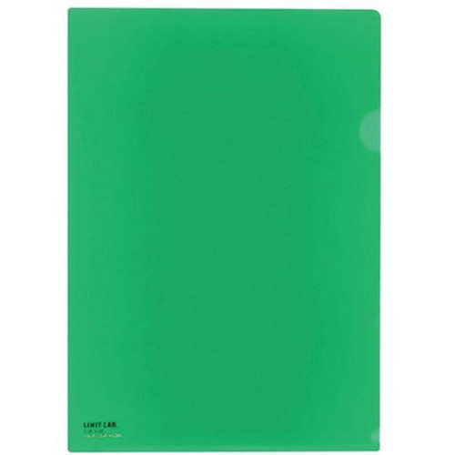 A4 Size - 【30個セット】 LIHIT LAB. カラークリヤーホルダー A4 緑 F-78-7-GRX30 雑貨(代引不可)