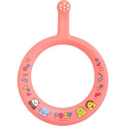 【5セット】 ファイン POSY リング歯ブラシ コーラルレッド PRG-50RX5 雑貨(代引不可)