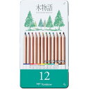 【5セット】 トンボ鉛筆 S木物語 缶入色鉛筆 12色セット Tombow-CB-RS12CX5 雑貨(代引不可)【送料無料】