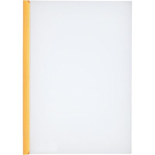 【5セット】 LIHIT LAB. リクエスト スライドバーファイル A4 S型 20枚収納 10冊パック イエロー G1720..