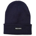 MACK BARRY マクバリー 【BEANIE ビーニー 】 MACK BARRY マクバリー BASIC BEANIE ネイビー MCBRY70603 帽子(代引不可)【メール便配送】【送料無料】