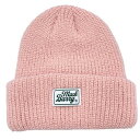 MACK BARRY マクバリー 【BEANIE ビーニー 】 CLASSIC LABEL SOFT CANDY BEANIE ライトピンク MCBRY70740 帽子(代引不可)【メール便配送】【送料無料】
