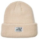 MACK BARRY マクバリー 【BEANIE ビーニー 】 CLASSIC LABEL SOFT CANDY BEANIE アイボリー MCBRY70764 帽子(代引不可)【メール便配送】【送料無料】