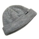MACK BARRY マクバリー 【BEANIE ビーニー 】 MCBRY DAILY SHORT BEANIE グレー MCBRY73147 帽子(代引不可)【メール便配送】【送料無料】