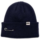 MACK BARRY マクバリー 【BEANIE ビーニー 】 MCBRY LONG BEANIE ネイビー MCBRY73536 帽子(代引不可)【メール便配送】【送料無料】