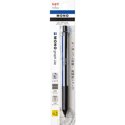 トンボ鉛筆 シャープモノグラフライトモノCR3PK Tombow-DPA-121A 雑貨(代引不可)