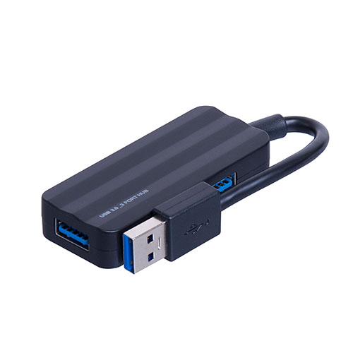 ナカバヤシ 3ポートUSB3.0ハブ ブラック UH-3083BK パソコン周辺機器(代引不可)【メール便配送】【送料無料】