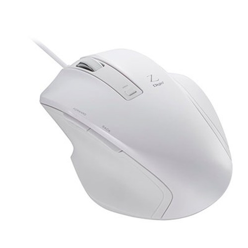 Digio �ǥ��� ͭ��5�ܥ���BlueLED�ޥ��� �ۥ磻�� MUS-UKF130W �ѥ�������յ���(����Բ�)