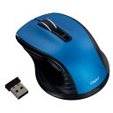 Digio デジオ F_line 無線静音5ボタンBlueLEDマウス Sサイズ ブルー MUS-RKF141BL パソコン周辺機器(代引不可)(2)