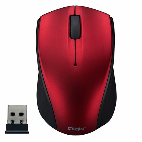 ナカバヤシ MUS-UKF130BK ブラック USB 有線5ボタンBlueLEDマウス