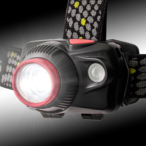 リコメン堂のGENTOS ジェントス LEDヘッドライト ダブルスター W STAR シリーズ 450ルーメン WS-643HD ライト ラジオ 電池(代引不可)｜アングル3