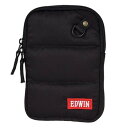 エツミ EDWIN キルティングショルダーポーチ ブラック VE-3577 カメラアクセサリー(代引不可)