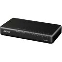 BUFFALO バッファロー Giga対応 スイッチングハブ 8ポート ブラック LSW6-GT-8EPL/BK ネットワーク機器(代引不可)【送料無料】(2)