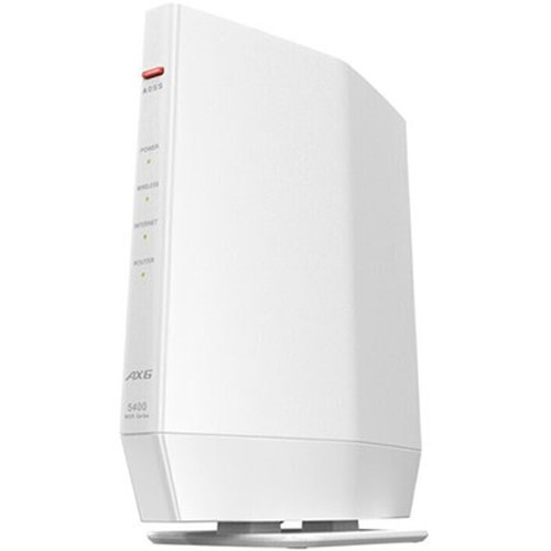 BUFFALO バッファロー 無線ルーター ホワイト WSR-5400AX6P-WH ネットワーク機器(代引不可)【送料無料】 BUFFALO バッファロー 無線ルーター ホワイト WSR-5400AX6P-WH ネットワーク機器(代引不可)【送料無料】