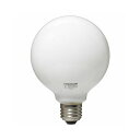 YAZAWA ボール電球40W形ホワイト GW100V38W95