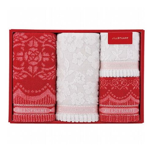 JILL STUART ジルスチュアート ボヌール フェイスタオル2P&タオルハンカチ2P C6047590(代引不可)
