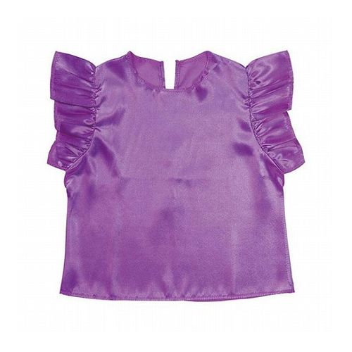 【5セット】 ARTEC ソフトサテン フリフリシャツ C 紫 ATC18570X5(代引不可)