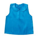 【5セット】 ARTEC ソフトサテン シャツ 丸襟付 C 青 ATC18695X5(代引不可)