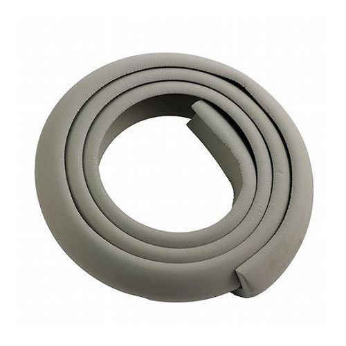 【5セット】 ARTEC コーナーガードクッション グレー 2mロール ケガ防止 両面テープつき ATC92053X5(代..