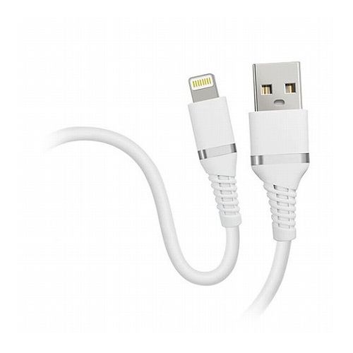 【5本セット】 HIDISC やわらかケーブル USB-A to Lightning ホワイト HD-SLAC1WHX5(代引不可)【送料無料】 【5本セット】 HIDISC やわらかケーブル USB-A to Lightning ホワイト HD-SLAC1WHX5(代引不可)【送料無料】