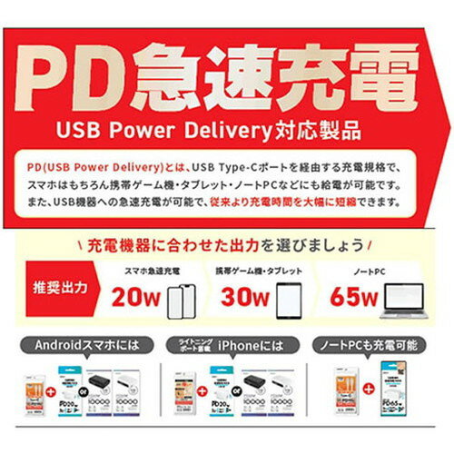 【3セット】 HIDISC USB充電器 PD30W GaN採用 Type-Cx/Type-Ax1 スイングプラグ採用 ホワイト HD-AC2P30WHX3(代引不可)【送料無料】