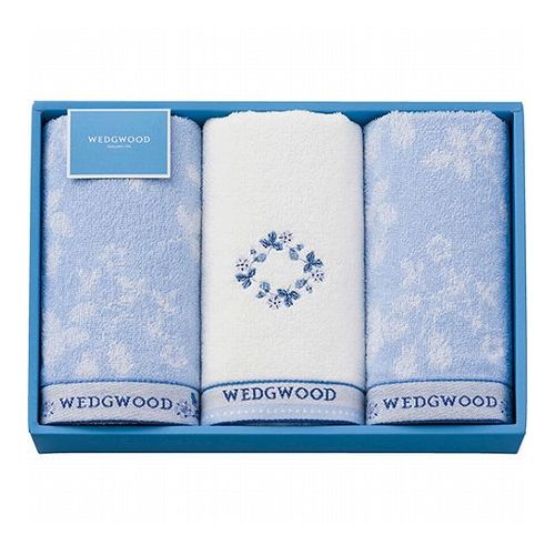 ウェッジウッド ワイルドストロベリーブルー フェイスタオル2P&ウォッシュタオル フェイスタオル、ウォッシュタオル L9011548(代引不可)