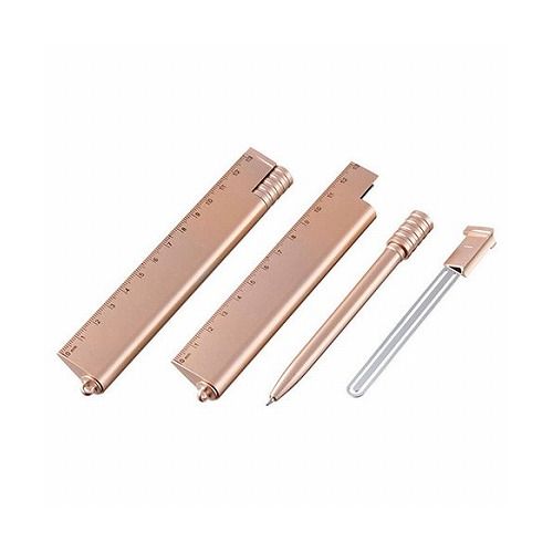 3in1 定規 ボールペン、クリップが内蔵された便利な3in1定規 5147 22550309(代引不可)