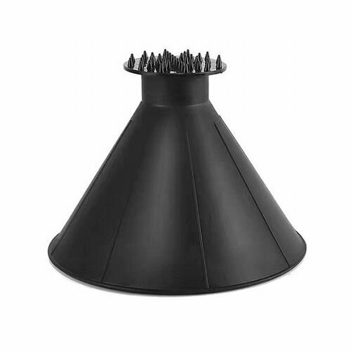 デジタルランド アイススクレーパー フロントガラスやミラーの氷をかんたんに除去 ブラック DY-YU323(代引不可)