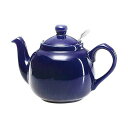 ロンドンポタリー ファームハウス ティーポット 2cup コバルトブルー (容量約600ml ティーストレーナー付) 4107-052(代引不可)【送料無料】(3)