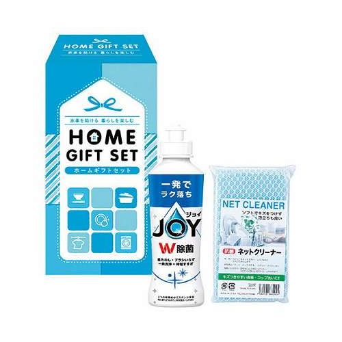 【5セット】 ホームギフトセット HG-042A P&G除菌ジョイコンパクト(170ml)・ネットクリーナー×各1 22554406X5