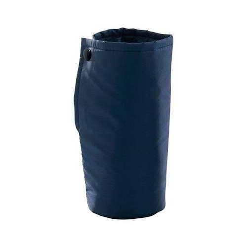 【10個セット】 再生PET保冷温ドリンクケース コンパクトにまとめられるゴムバンドと携帯に便利なフッ..