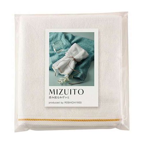 【10枚セット】 MIZUITO 澄み渡るみずいと 大阪泉州ハンドタオル ホワイト 32×34cm B1026629X10【送料無料】