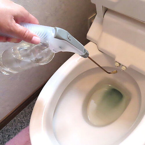 【5本セット】 富士商 ペットボトル専用加圧式おそうじスプレー(トイレのフチ・ノ...
