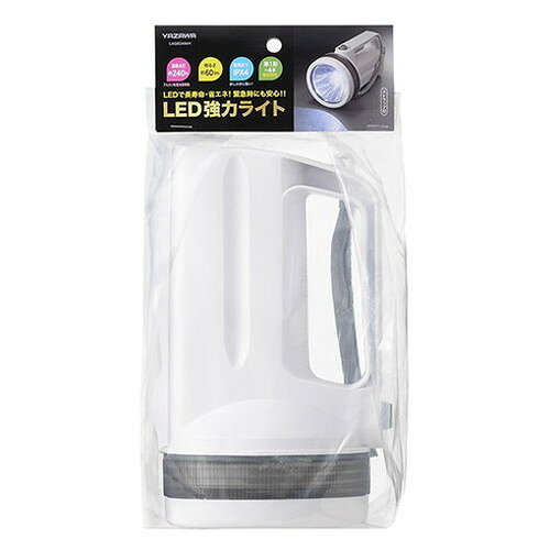 【6個セット】 YAZAWA LED強力ライト L4S604WHX6【送料無料】