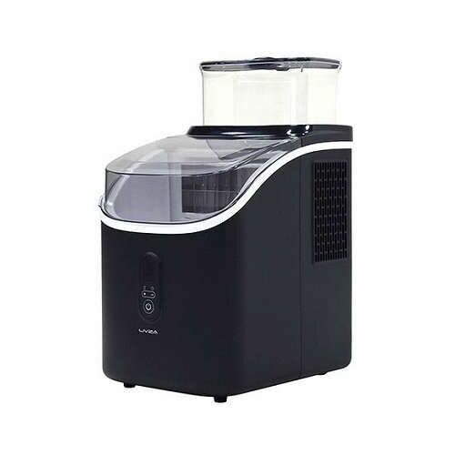 三金商事 LIVZA 高速製氷機キューブアイス ブラック ICE-CUBE01-BK【送料無料】