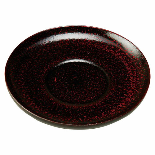 ヤマコー 用美 業務用 4.0茶托 乾漆 曙 yamaco15437(代引不可)