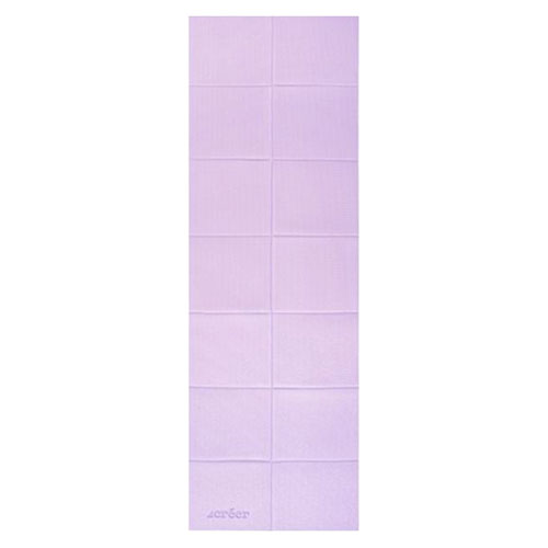 ライズクリエイション creer 折りたたみヨガマット 持ち運び用バッグつき ライラック C084-lilac(代引不可)