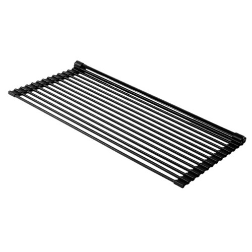 Stainless Goods - ライズクリエイション 水切りラック 小物トレーなし 限られたキッチンスペースを有効活用 ブラック Y0735-black-A(代引不可)【送料無料】